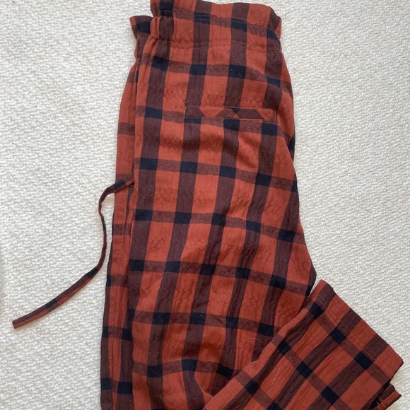 Free People high waisted paper bag Plaid Pants - Picture 5 of 5